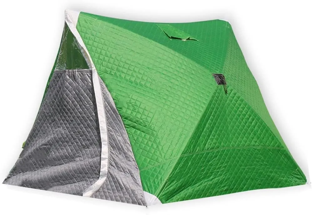 1-2 Winter Fishing Tent Winter Ice Fishing Tent Camping Tent Windproof and Rainproof Outdoor Winter Fishing Warm Tent (Color : D, Size : 200 * 180 * 150cm) (D 200 * 180 * 150cm)