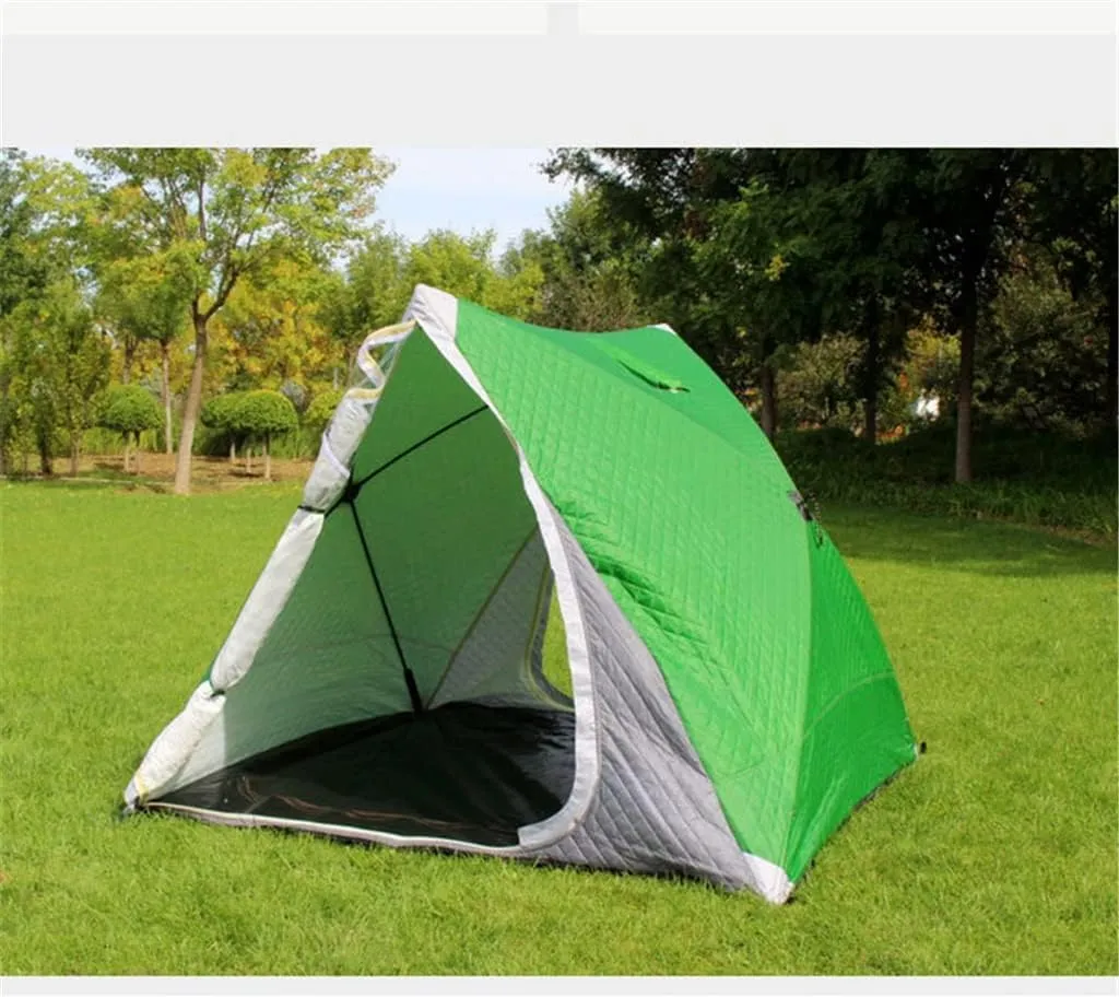1-2 Winter Fishing Tent Winter Ice Fishing Tent Camping Tent Windproof and Rainproof Outdoor Winter Fishing Warm Tent (Color : D, Size : 200 * 180 * 150cm) (D 200 * 180 * 150cm)