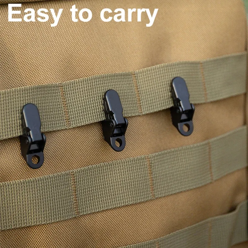 10/20/50pcs Sturdy Tent Clips for Outdoor Camping Use