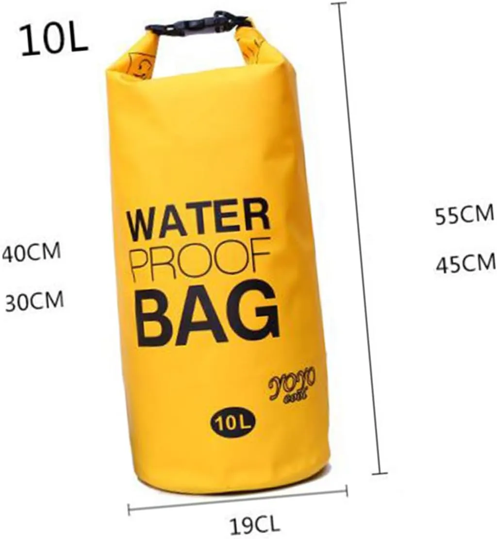 10l Water Floating Bag Floating Dry Bag Floating Backpack Multifunctional Bag Mesh Fabric Pvc Anchor Buoy Rescuing Tool for Floating Mesh Backpack Outdoor Travel Inflatable Bag
