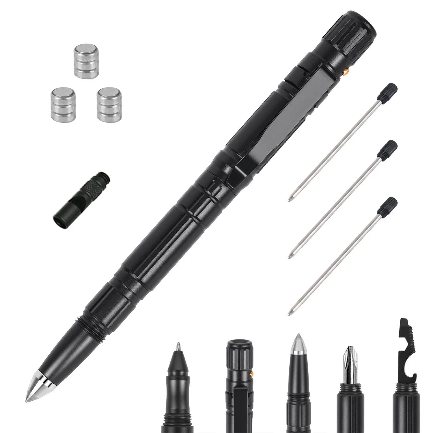 11 In 1 Tactical Pen Gear Set Multi-tool Survival Pen
