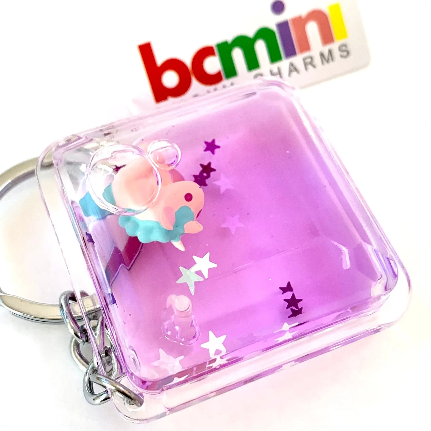 12023 FLOATING UNICORN CHARM-12