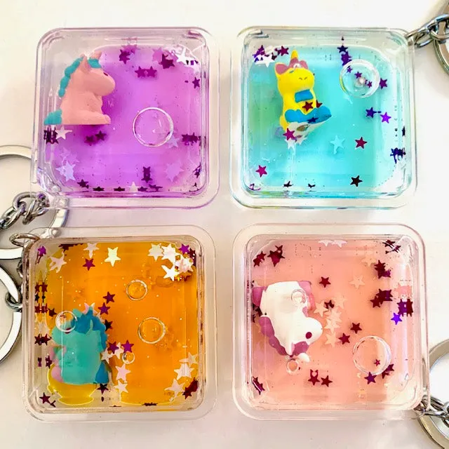 12023 FLOATING UNICORN CHARM-12