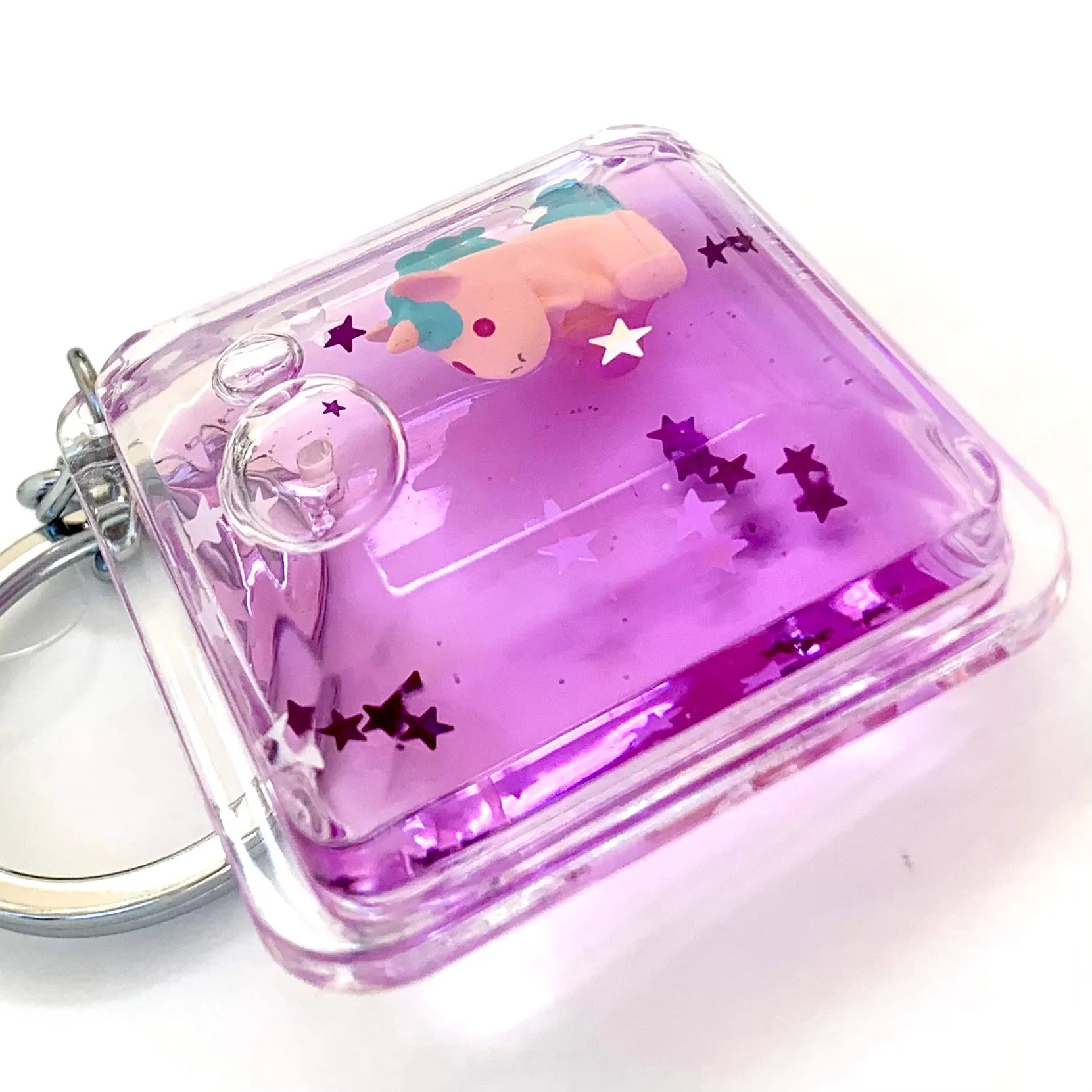 12023 FLOATING UNICORN CHARM-12