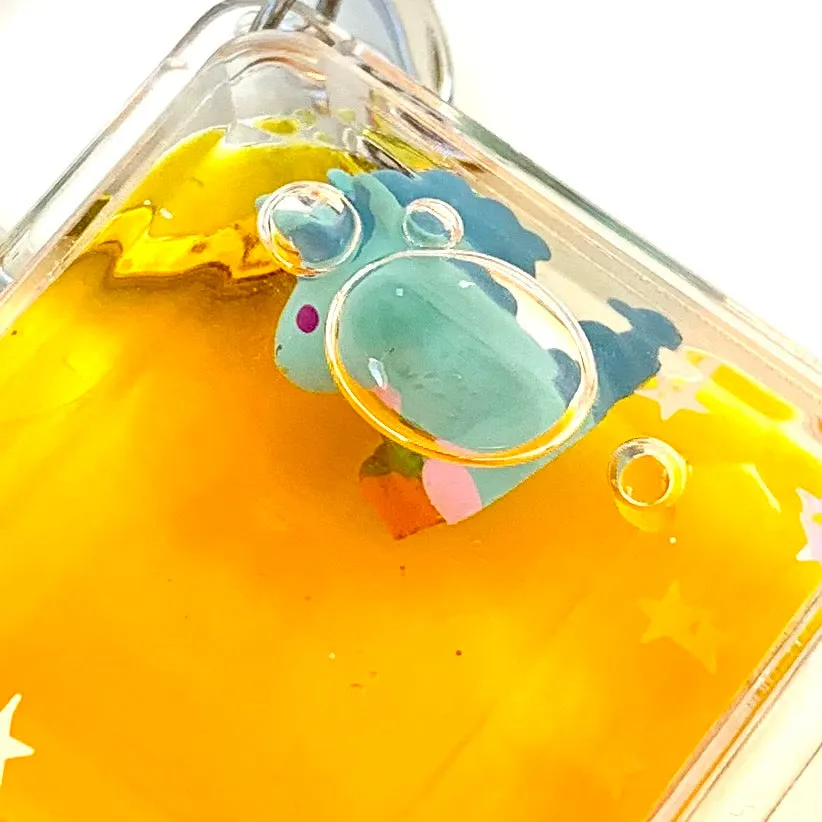 12023 FLOATING UNICORN CHARM-12