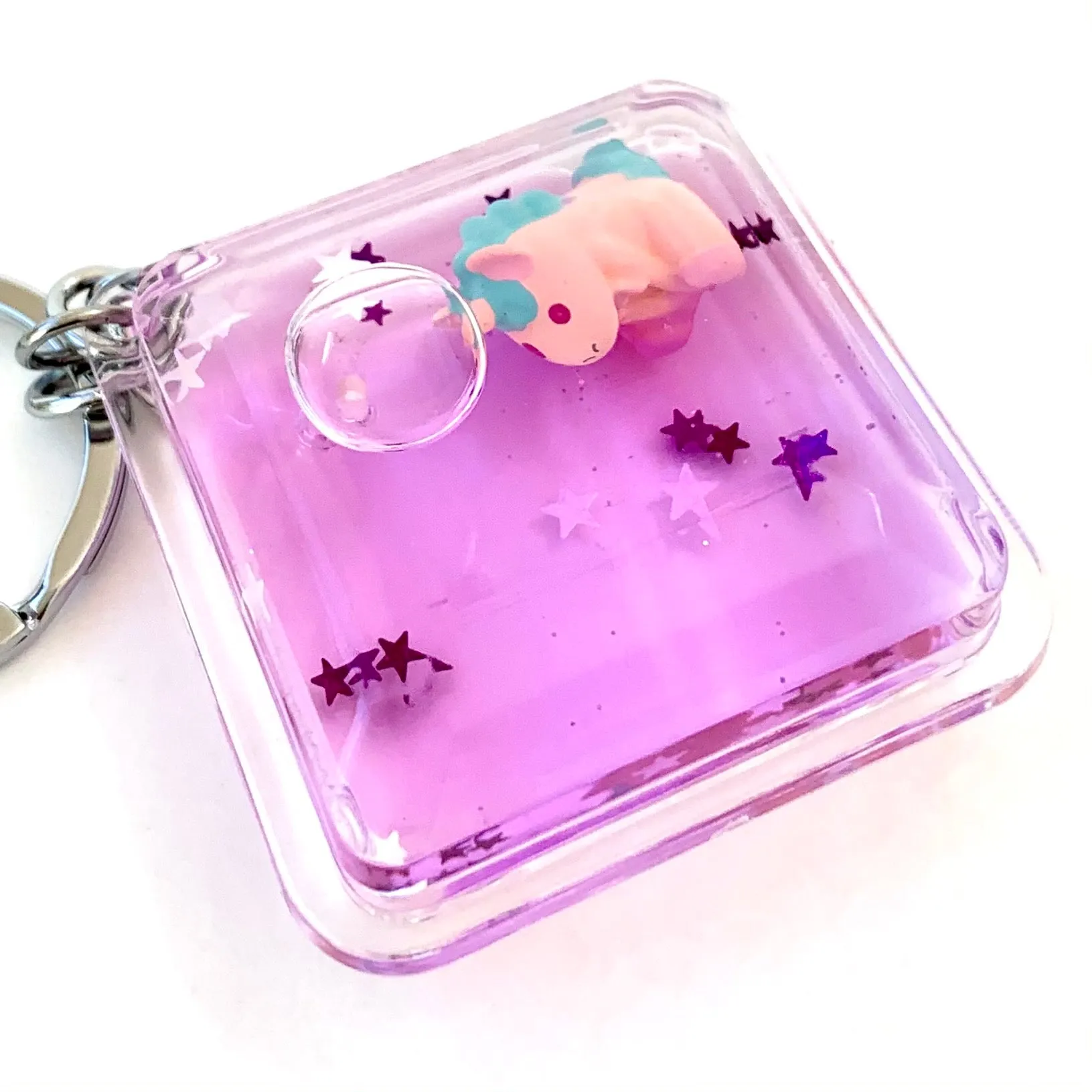 12023 FLOATING UNICORN CHARM-12