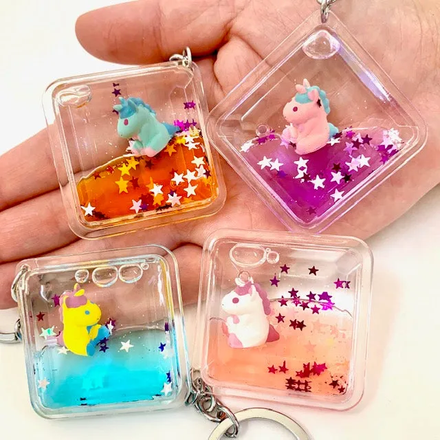 12023 FLOATING UNICORN CHARM-12