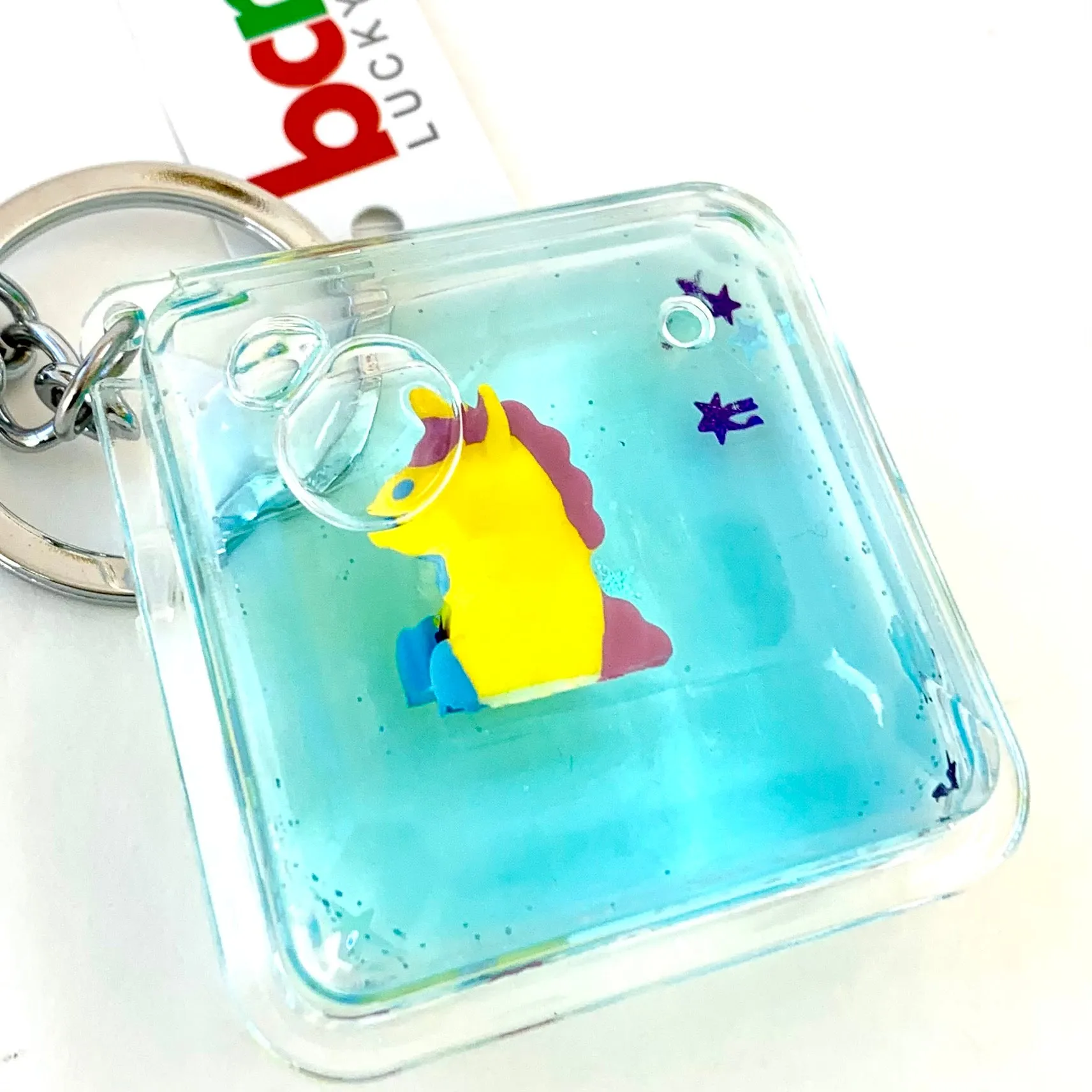 12023 FLOATING UNICORN CHARM-12