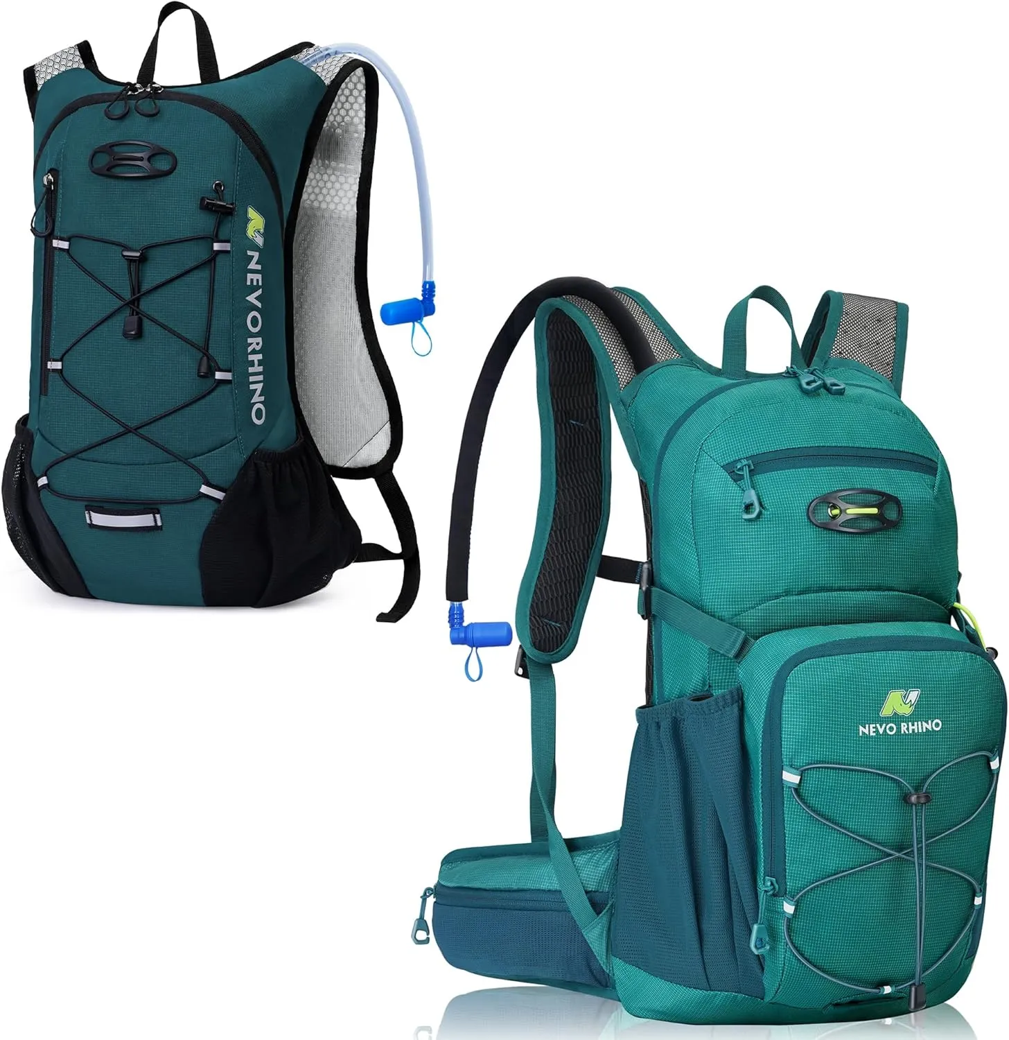 12L 18L Hiking Water Backpack with 2L/3L Water Bladder , Water Backpack for Women Men Lightweight Insulation Hydration Daypack Rucksack for Hiking, Cycling, Climbing, Camping