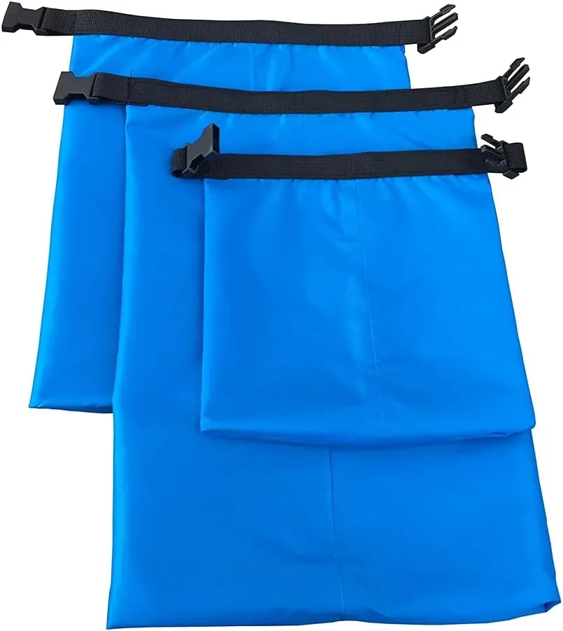 1.5L/2.5L/3.5L Floating Waterproof Dry Bag, Pack of 3, Lightweight Waterproof Bag Drybag Sack for Beach, Fishing, Kayaking, Boating, Hiking, Camping