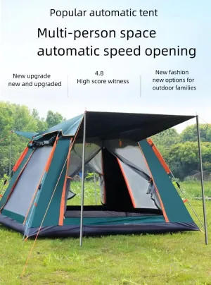 2-3 People Backpacking Tent Outdoor Camping 4 Season Winter Skirt Tent Double Layer Waterproof Hiking Survival