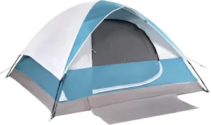 2 Person Backpacking Tent,Portable Lightweight Waterproof Windproof Easy Setup Backpacking Tent,Great for Camping Hiking Mountaineering