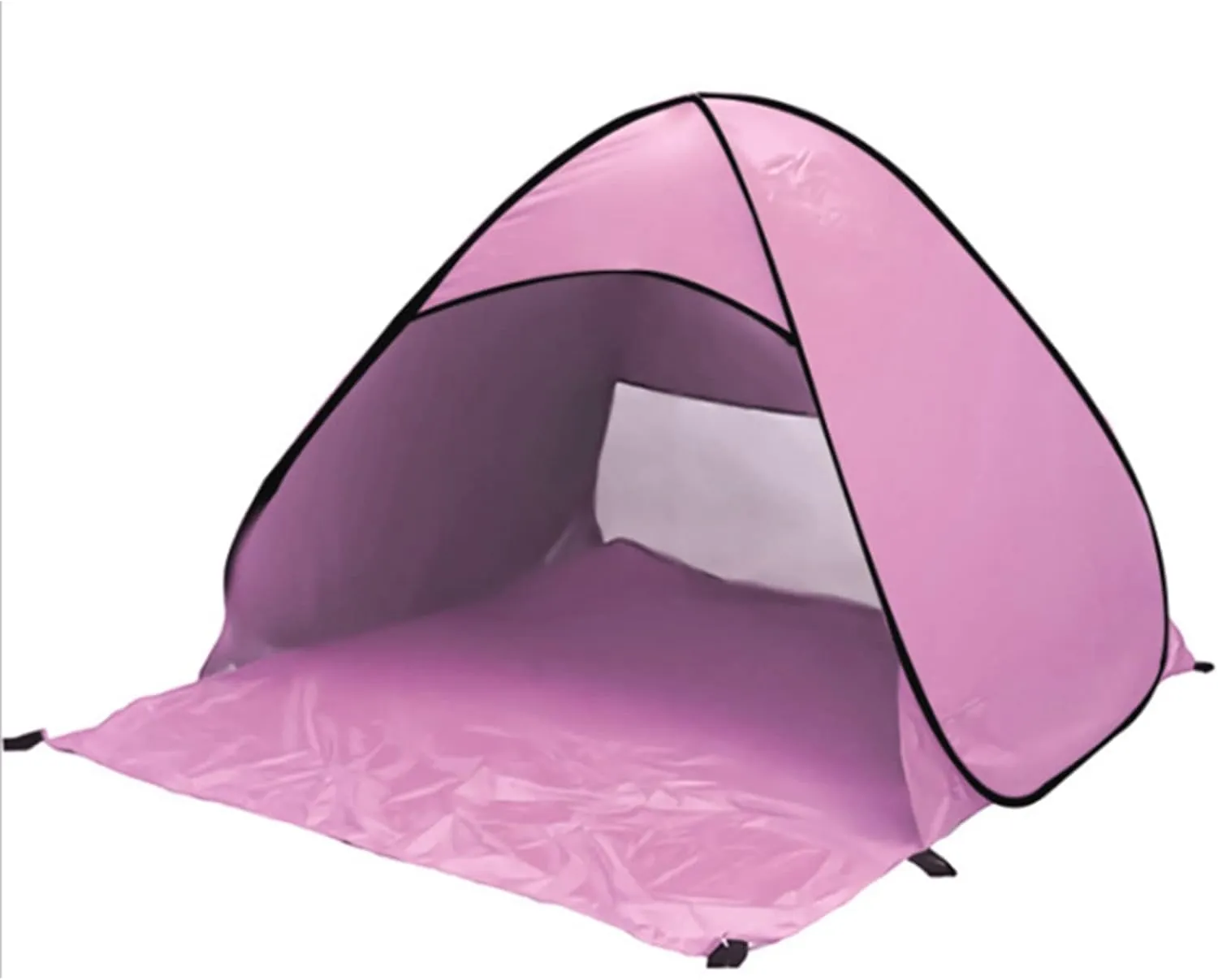 2 Person Beach Tent Automatic Instant Pop Up Tent Lightweight UV Protection Camping Tent Sun Shelter Survival Gear with Package Bag