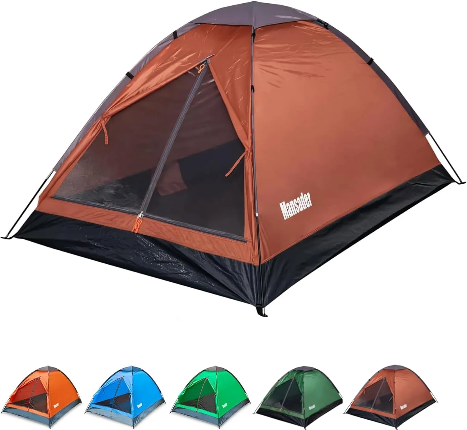 2 Person Camping Dome Tent,Waterproof Lightweight Portable Tents for Outdoor Camping Hiking Travel