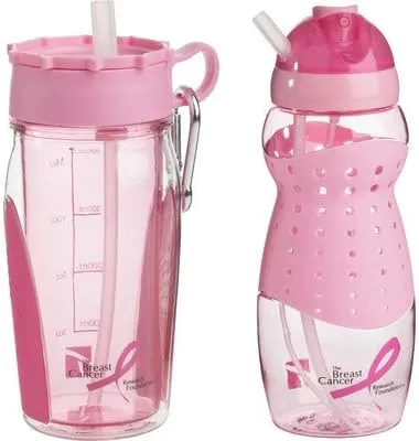 2 Piece Breast Cancer Hydration Mug Set