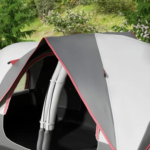 2-Room Camping Tent - Waterproof Rainfly & Screen Panels