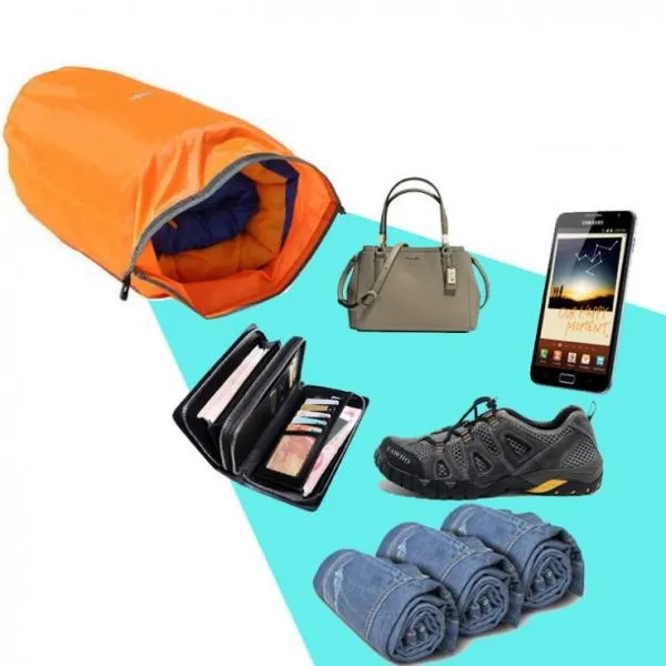 20L Canoe Floating Boating Kayaking Camping Waterproof Dry Bag Orange