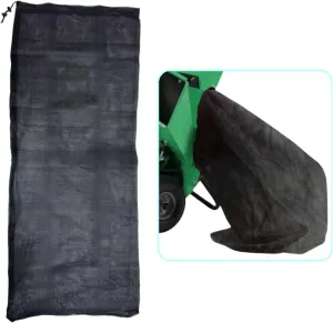 24 "x48 Large Capacity Adjustable Opening Wood Chipper Bag, Reusable Wood Chipper Bag Leaf Shredder Replacement Bag, Chipper Shredder Bag,Can Be Used for Park Lawn Wood Chipper，Replacement Bag