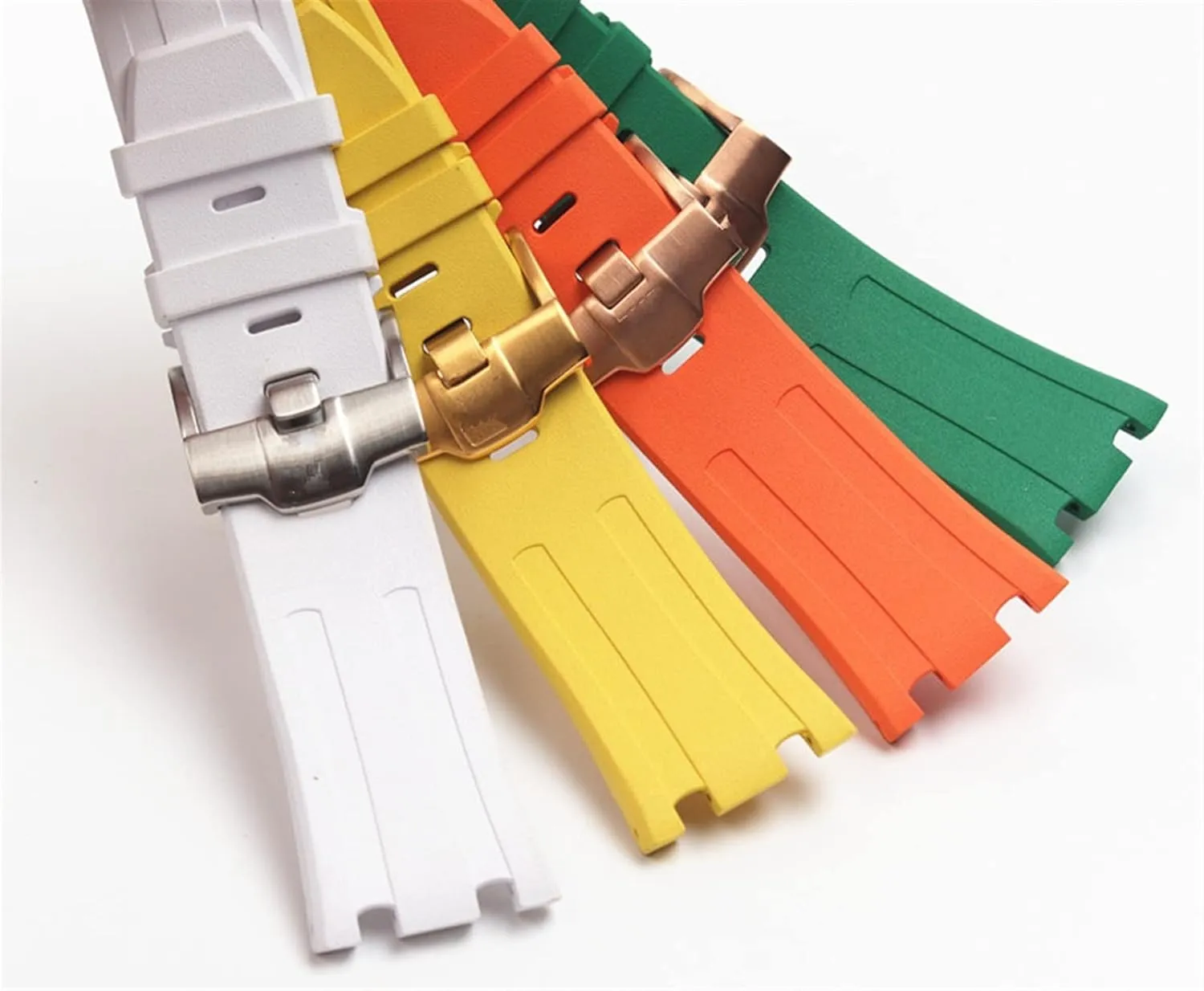 28mm nature fluorine rubber silicone Watchband Watch Band For AP strap for Audemars And Piguet belt15703 15710 15706