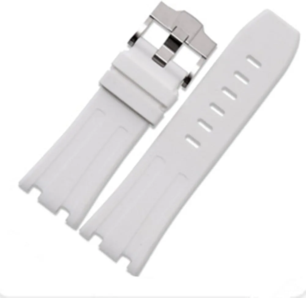28mm Rubber Watch Strap Band OEM Style for AP100 Audemars Piguet Royal Oak Offshore Multi Camo Color