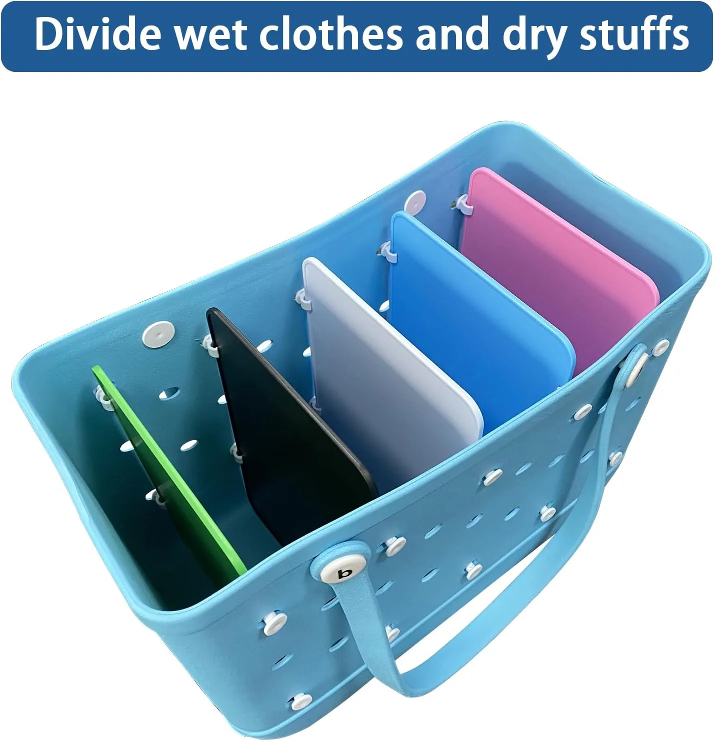 2pcs Bogg Bag Divider Tray - X Large Compatible - Green