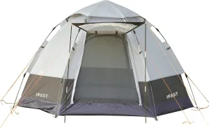 3 Person Outdoor Pop Up Camping Tent with Rainfly Durable Waterproof Windproof Portable Camping Shelter Easy Set Up Family Automatic Instant Tent with Carrying Bag for Hiking Climbing Travel