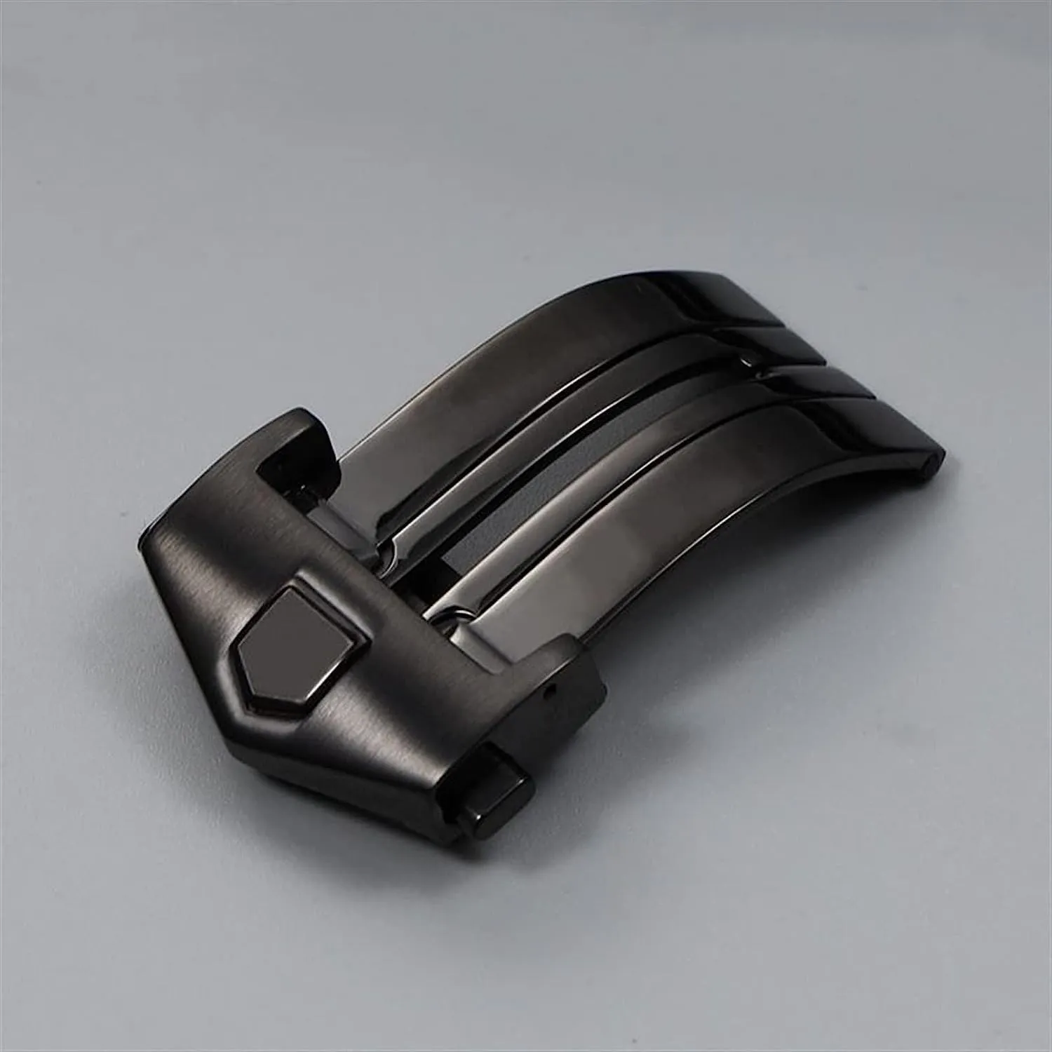 316L Stainless Steel Butterfly Watch Buckle for Tag Heuer Carrera Silver Black gold Clasp Replacement