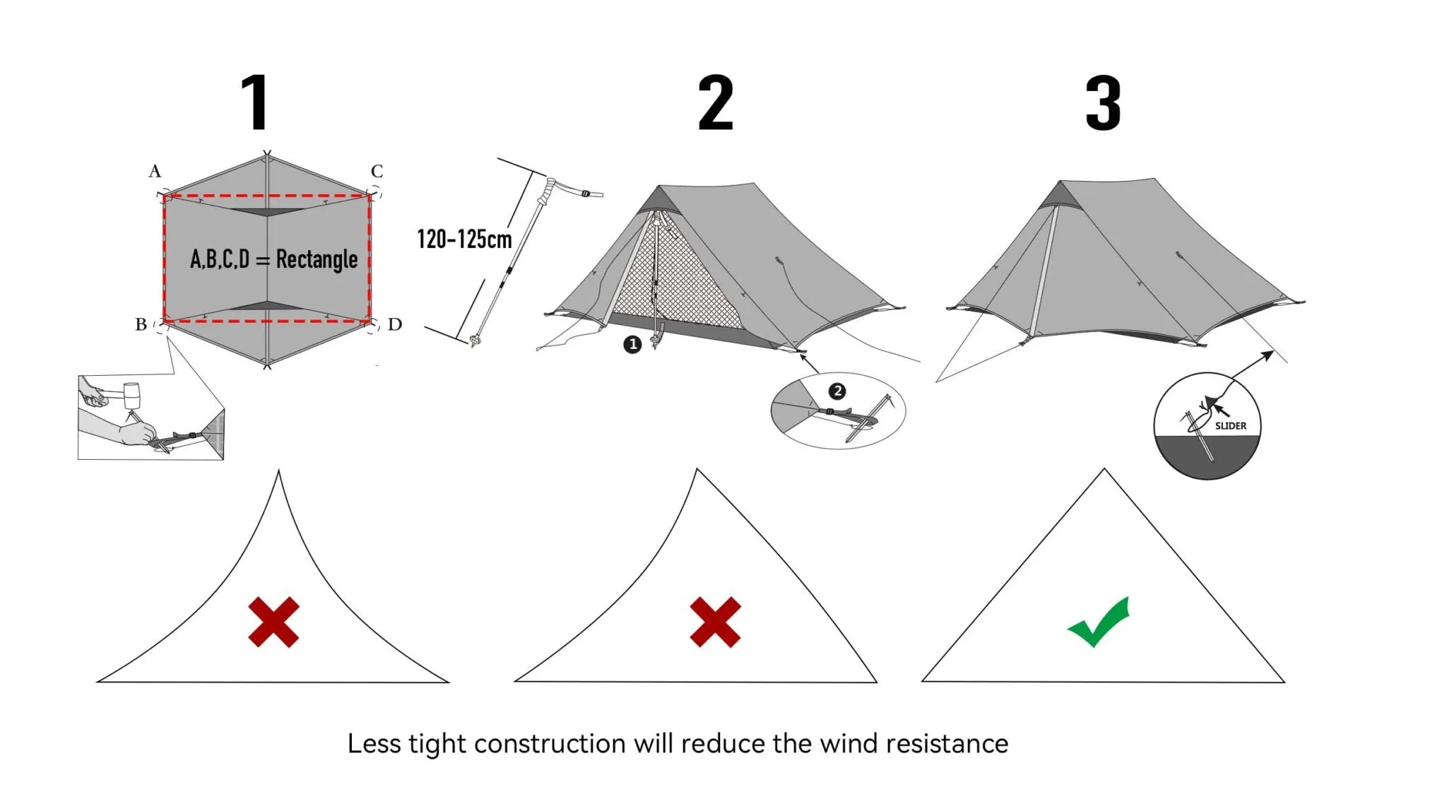 3F UL GEAR LanShan 2 Ultralight Tent