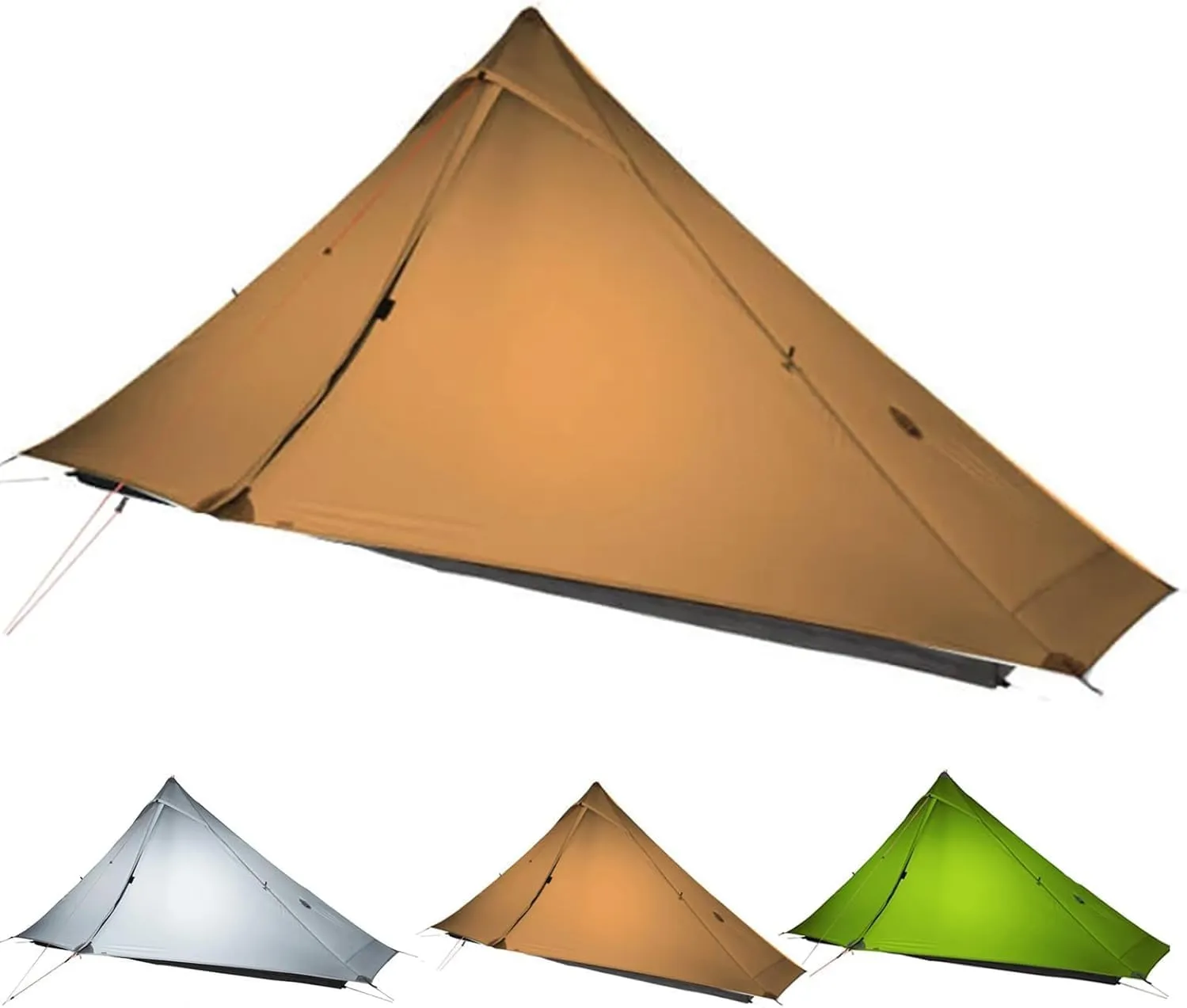3F UL Gear Lanshan PRO Lanshan Ultralight Tent 3-Season Backpacking Tent for 1-Person or 2-Person, Waterproof Professional Tents for Camping, Trekking, Kayaking, Climbing