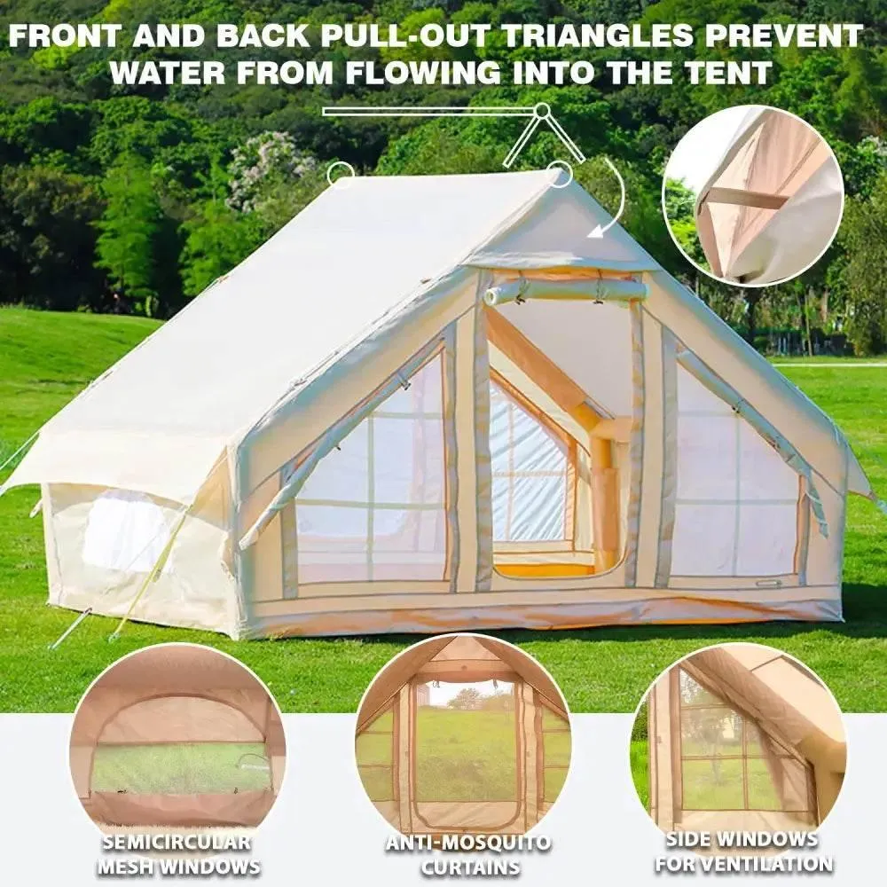 4-6 People Inflatable Tent Easy Set-Up for Camping