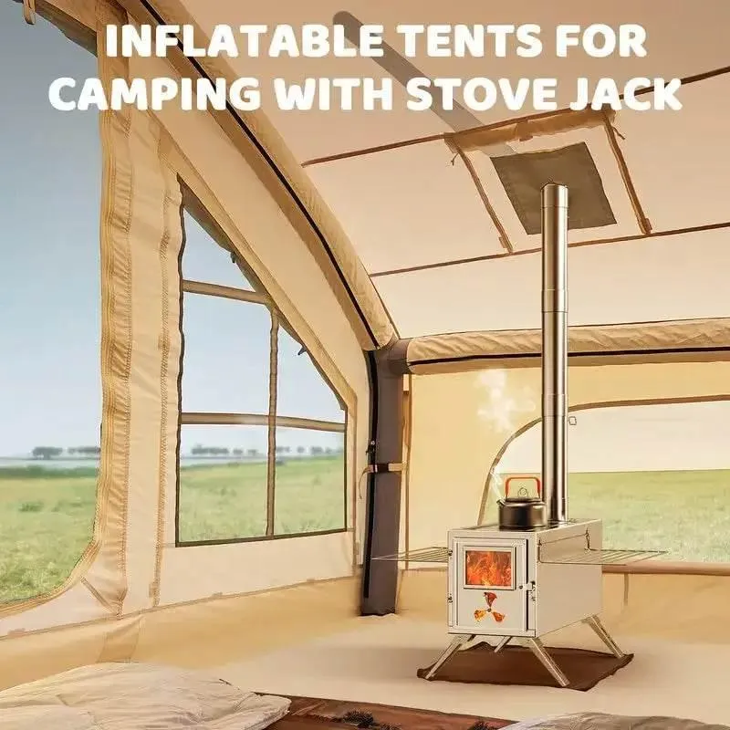 4-6 People Inflatable Tent Easy Set-Up for Camping