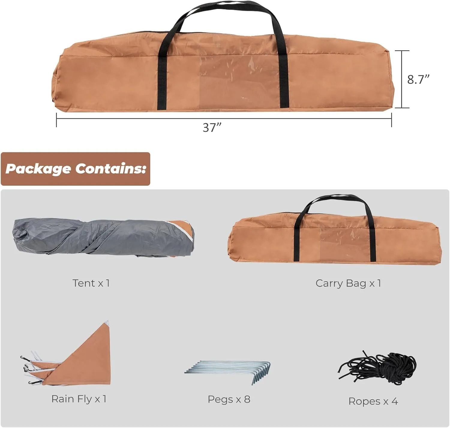4 Person Pop Up Tent Instant Tents for Camping, Spring Quick Opening Family Tent Camping,Venting Cabin Tent with 2 Doors & 2 Mesh Windows,Easy Set Up Dome Tent for Camping Beach Outdoor Trave