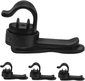 4pcs Hydration Tube Clip for Backpack Water Bottle Carabiner Clip for Outdoor Activities Magnetic Water Tube Sports