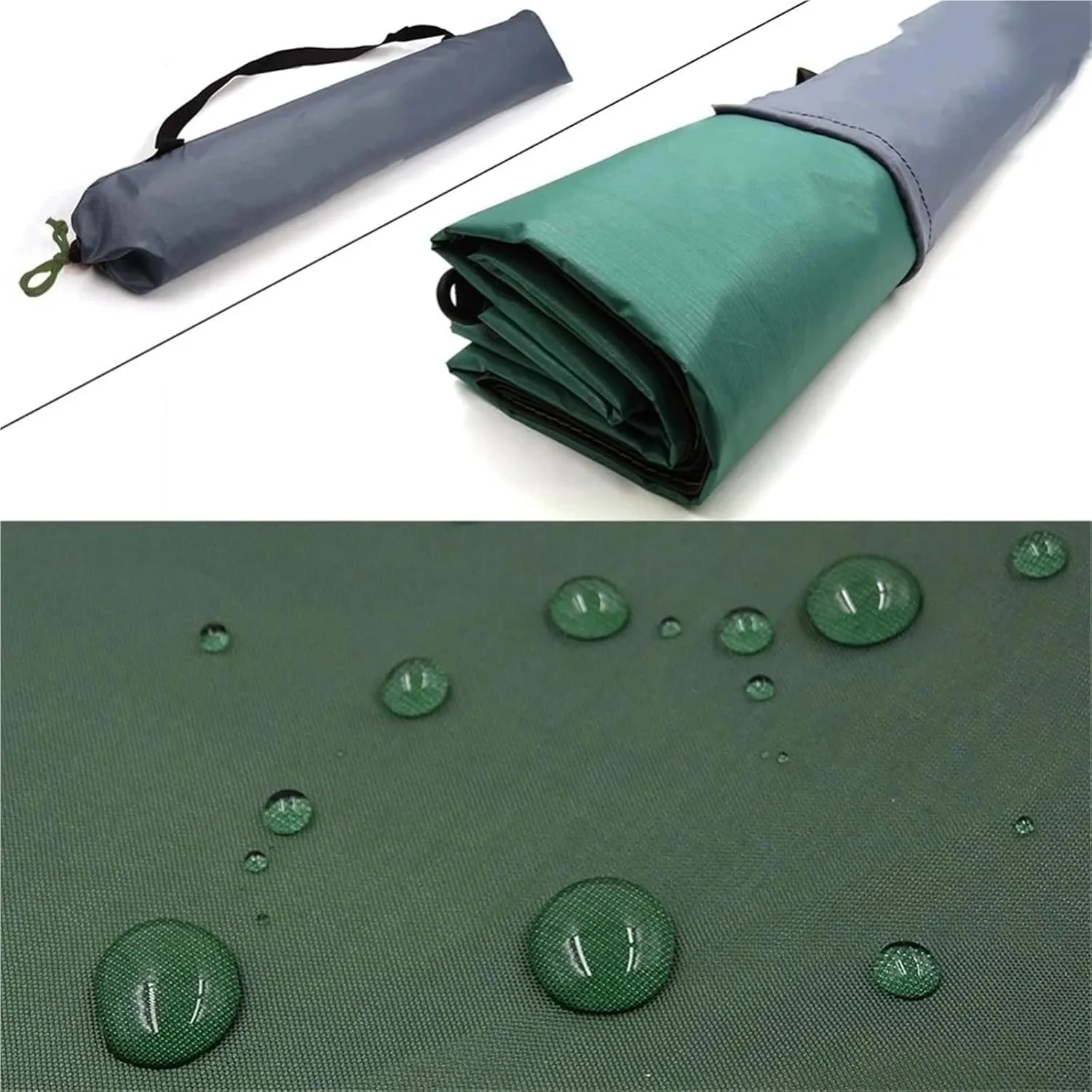 4x3m 3x3m Awning Waterproof Tarp Tent Shade Ultralight Garden Canopy Sunshade Outdoor Camping Hammock Rain Fly Beach Sun Shelter for Outdoors, Picnic(Awning Single Cloth,3x4m)