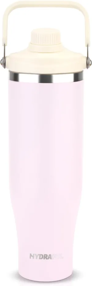 50 oz Stainless Steel Water Bottle with Spout Lid & Handle, Insulated Large Hydration Bottle for Cold & Hot Drinks, Leak-Proof Metal Tumbler for Travel, Gym, and Outdoor