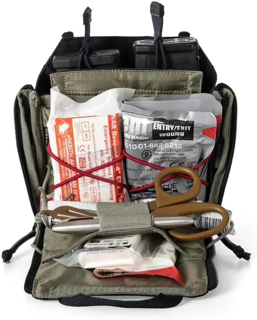 5.11 Tactical Unisex Flex TacMed Pouch, 500D Nylon, Style 56662ABR, One Size