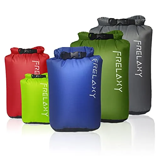5pcs Dry Bag,Ultralight Dry Sack,Outdoor Bags Keep Gear Dry for Hiking,Camping