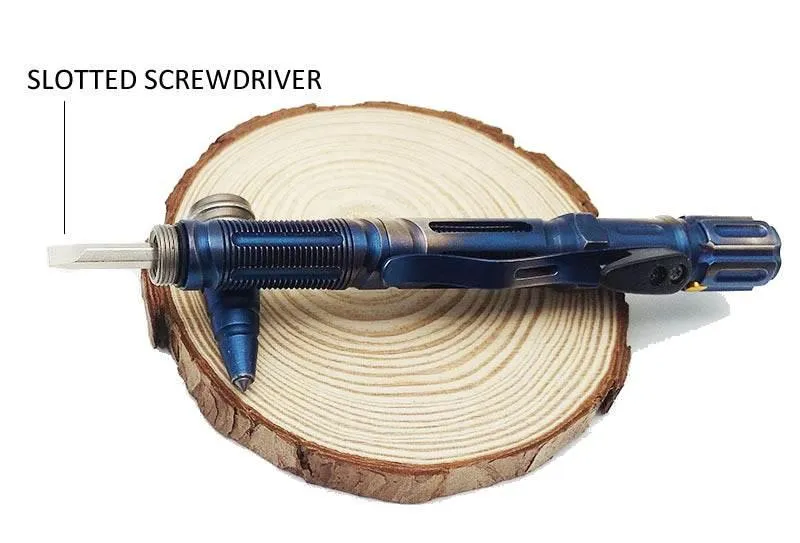 7-in-1 Multi-Tool Pen - Camping Survival Gadget