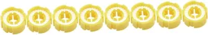 8pcs Inflatable Life Vest Accessory Kit Water-Soluble Pills for Emergency Inflation Inflator Gadget for Automatic for Water Activities