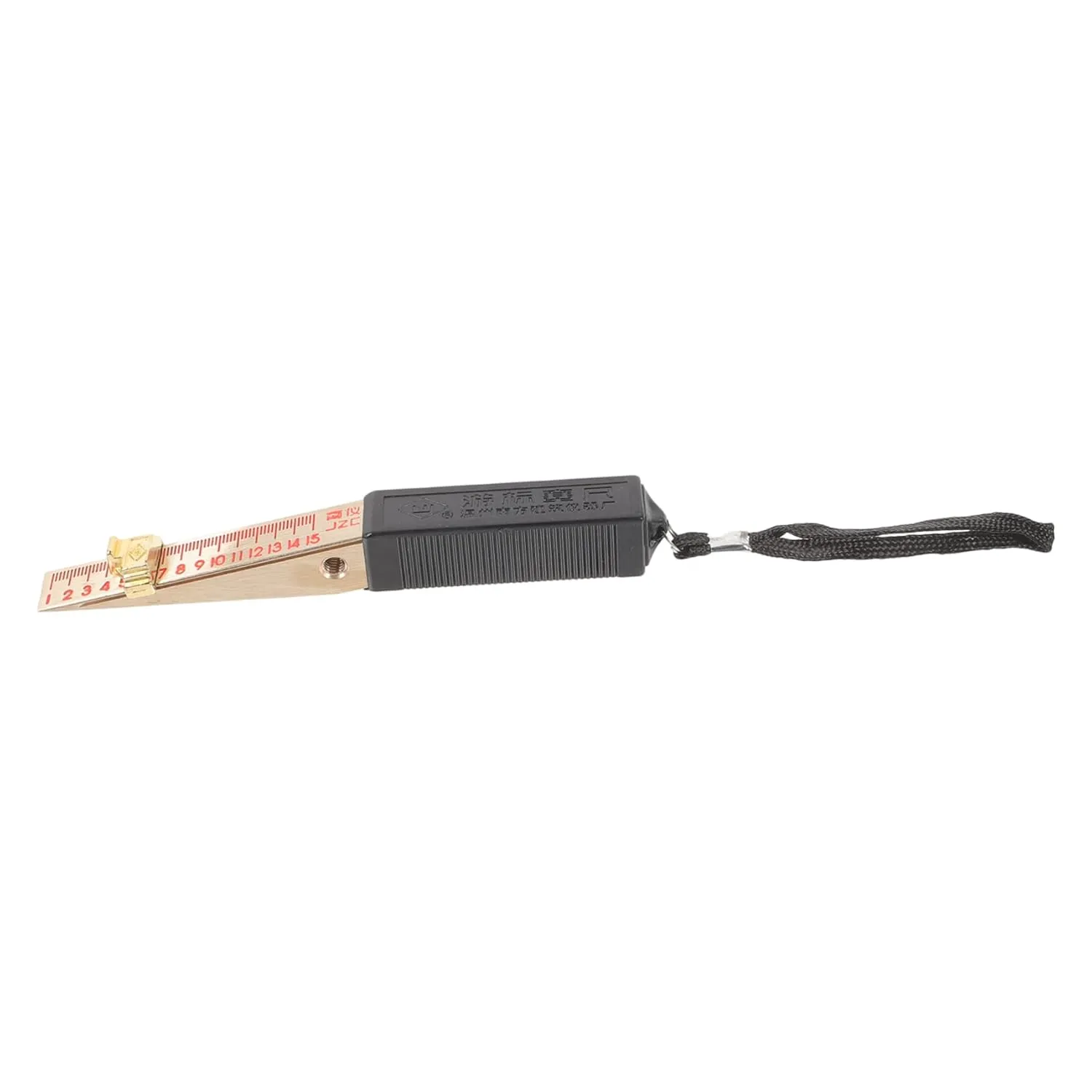 ABOOFAN Valve Thickness Gauge Easy-to-Read Scale Lightweight Wedge Gauge for Gap Width Stainless Steel Inspection Tool