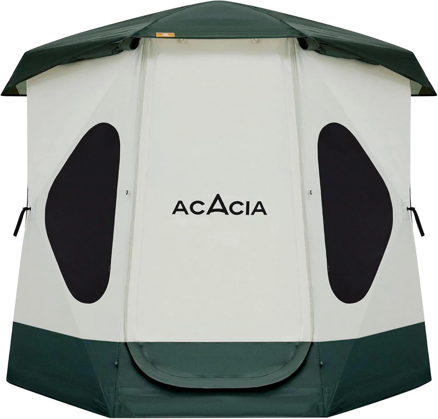 ACACIA Camping Tent, Pop Up Camping Tent with 8 Windows and Footprint, Waterproof Windproof Easy Setup Hub Tent for Family Camping, Hiking and Glamping
