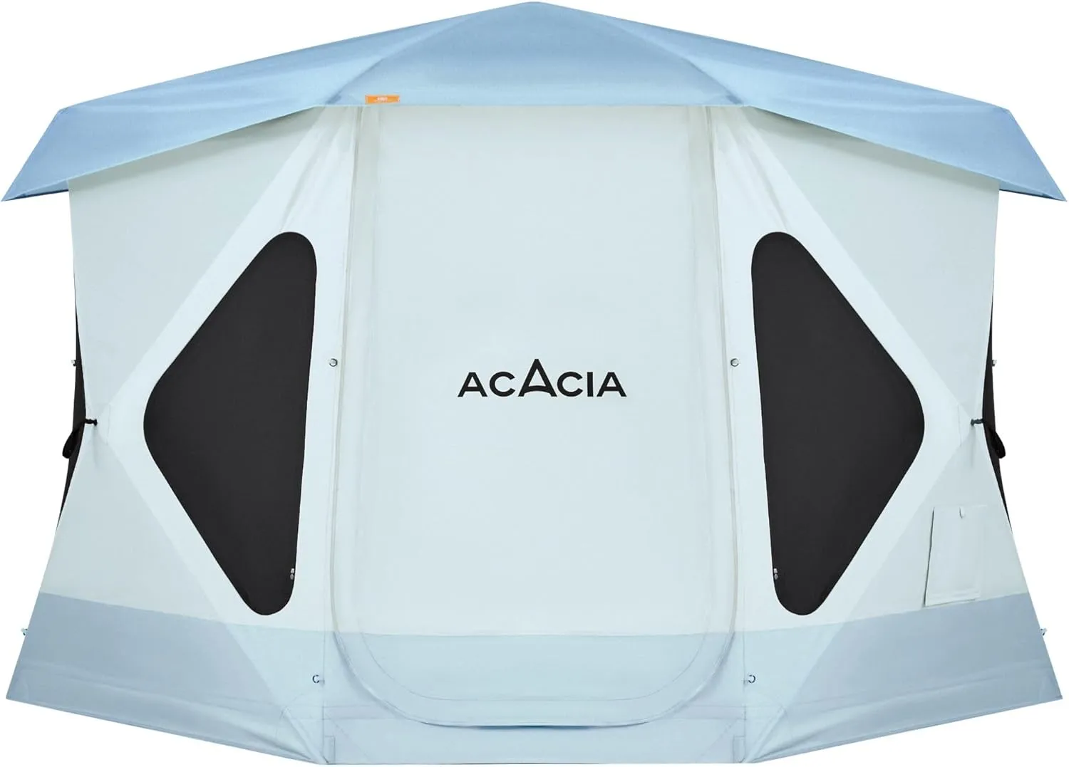 ACACIA Camping Tent, Pop Up Camping Tent with 8 Windows and Footprint, Waterproof Windproof Easy Setup Hub Tent for Family Camping, Hiking and Glamping