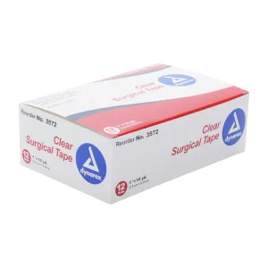 Adhesive Tape Clear 1'' X 10 Yds 12 Rolls Per Box