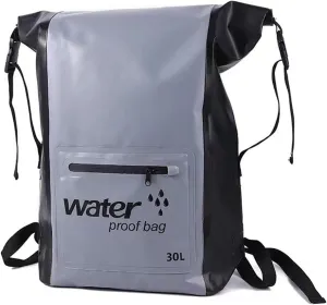 ALIANKE Grey Floating Waterproof Dry Bag 5L/10L/20L/30L, Roll Top Sack Keeps Gear Dry for Kayaking, Rafting, Boating, Swimming, Camping, Hiking, Beach, Fishing