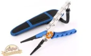 Aluminum Deluxe Fishing Split Rings Multi-Purpose Pliers By MaxCatch