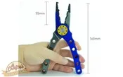 Aluminum Deluxe Fishing Split Rings Multi-Purpose Pliers By MaxCatch