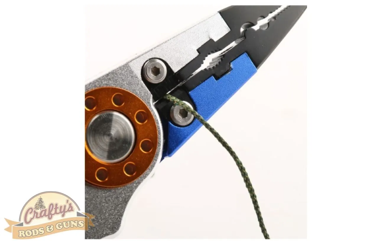 Aluminum Deluxe Fishing Split Rings Multi-Purpose Pliers By MaxCatch