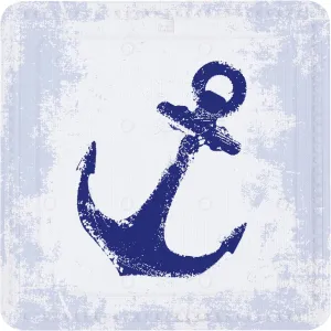 Anchor Shower Safety Mat, 55 x 55 x 0.3 cm, Dark Blue