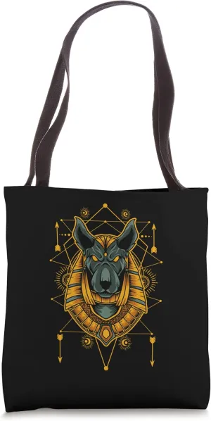 Anubis The Sphinx Guard Mythological Sphinx Tote Bag