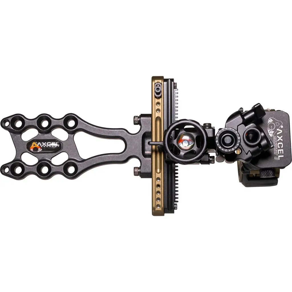 Axcel LANDSLYDE Slider Tactical Bowhunting Sight (AccuStat II Multi-Pin)